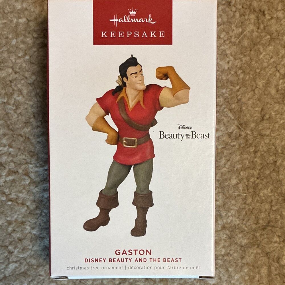 Hallmark Keepsake Disney Beauty and Beast Gaston Ornament 2022 Limited New